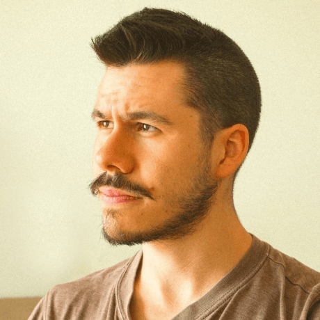 Daniel Aguilar Feener, retrato de perfil